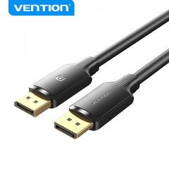 Vention Cabo DisplayPort Macho a DisplayPort Macho 4K - 1m - Cor Preto