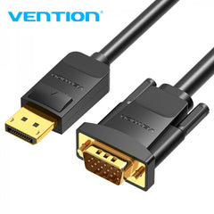 Vention Cabo Conversor Displayport Macho a VGA Macho - 1.5m - Cor Preto