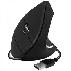 Subblim Glide Vertical Ergo Rato Vertical USB 1600dpi - 5 Botões - Uso Destro - Cor Preto