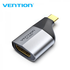 Vention Adaptateur USB-C Mâle vers HDMI 2.0 Femelle 4K - Aluminium Gris