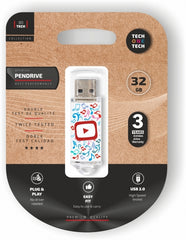 TechOneTech Be Super Vídeo Dream Memória USB 2.0 32GB (Pendrive)