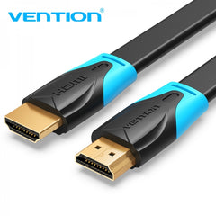 Vention Cable Plano HDMI 2.0 Macho a Macho 4K - 5m - Color Noir